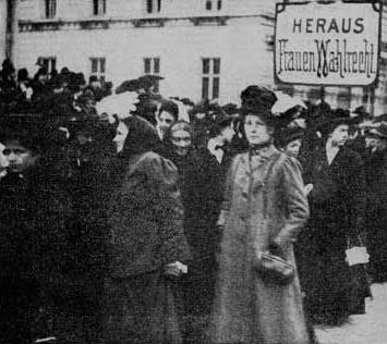 La Journée des Femmes en Allemagne, 19 mars 1911